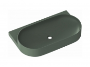 Praustuvas Ravak Yard 800 mm su įgilinta daiktų laikymo erdve, Grey Green 